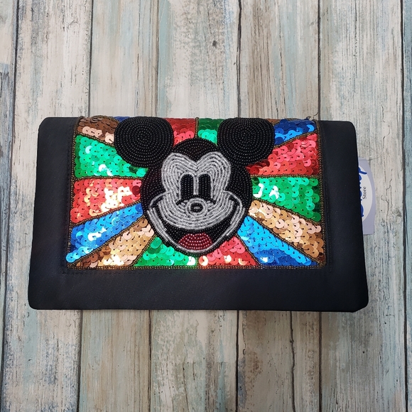Disney Handbags - Disney Mickey Mouse Sequin Purse!